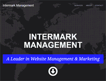Tablet Screenshot of intermarkmanagement.com